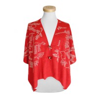 NAZCA PATTERN PONCHO